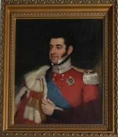 19th century portrait military officer 5th Royal Lancashire Militia, East Lancs