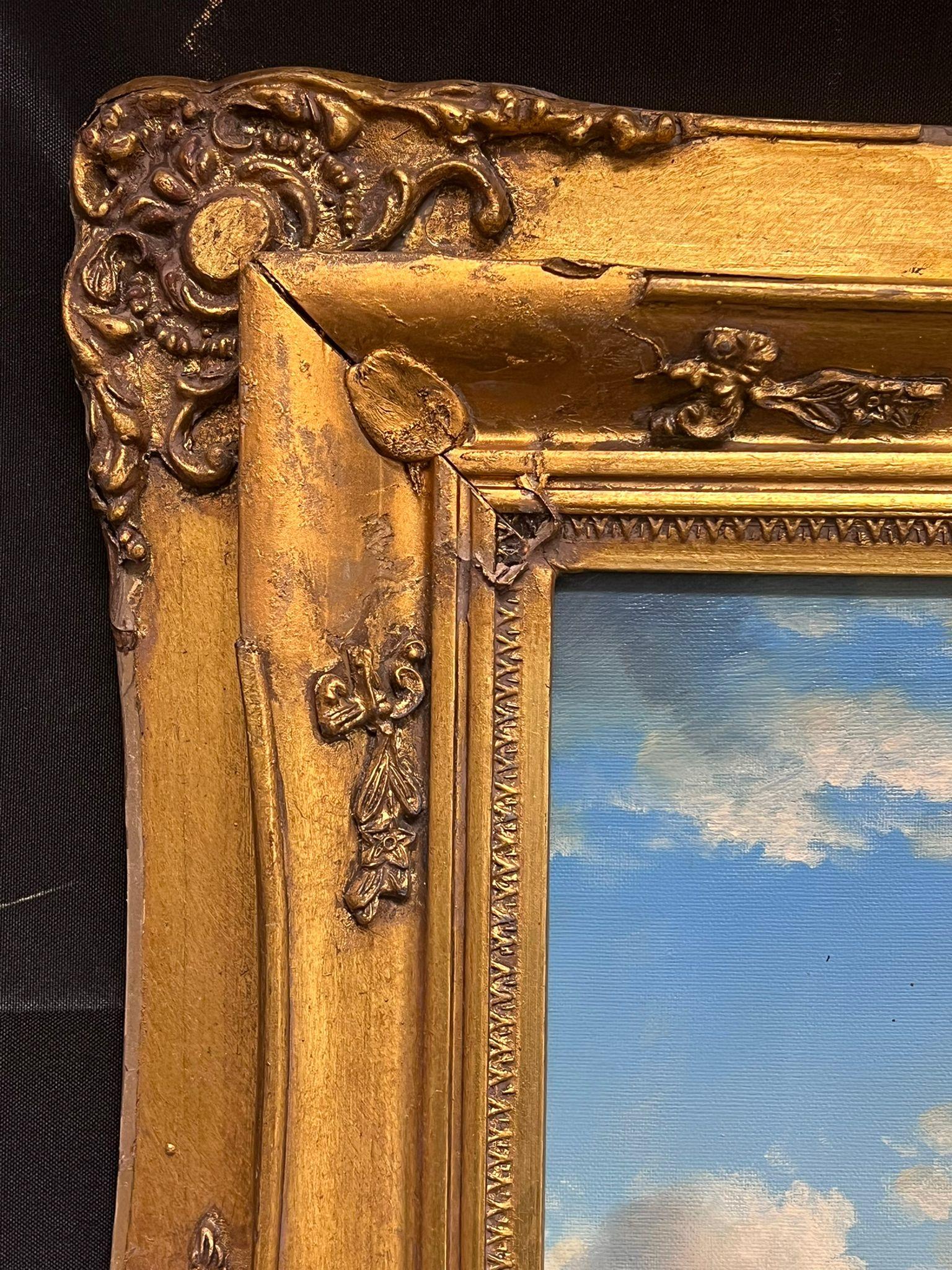 Vela per navi alte in mare
Artista marino inglese, XX secolo
dipinti in uno stile precedente. 
olio su tela, incorniciato
incorniciato: 28 x 32 pollici
tela: 20 x 24 pollici
provenienza: collezione privata, Inghilterra
condizioni: ottime e sane; si