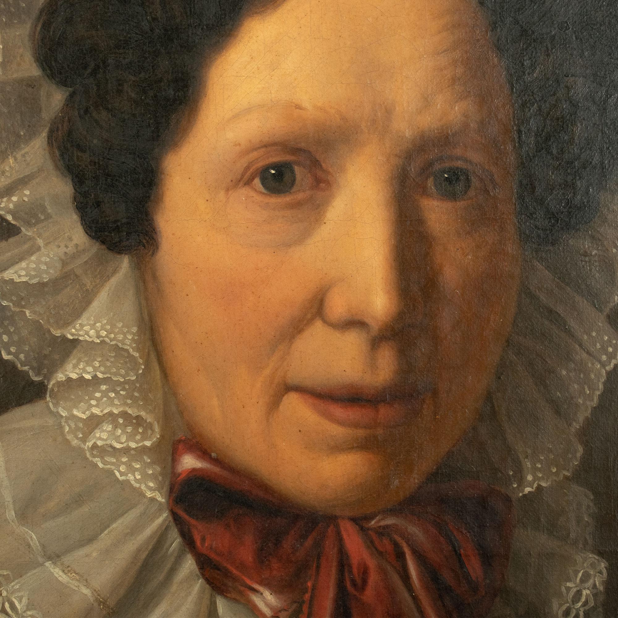 British English School (early 19th Century) Portrait of a Lady, Oil on Canvas