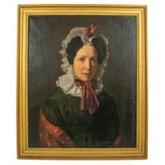 English School (early 19th Century) Portrait of a Lady, Oil on Canvas