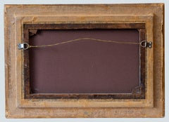 Boat with passengers lake. English school 19th century