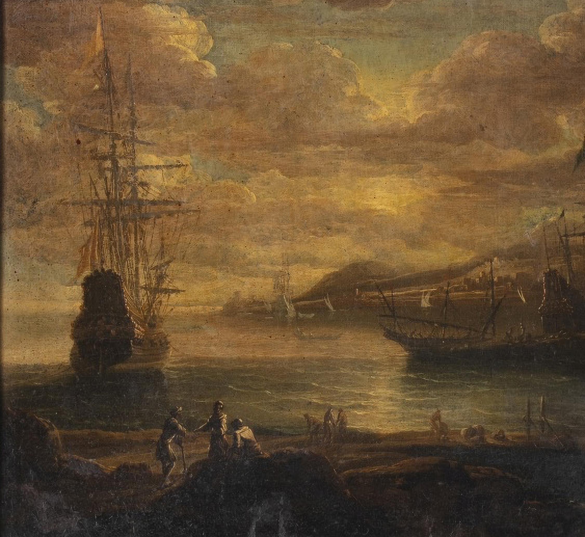 ENGLISH SCHOOL

„Sea Port“ aus dem 18. Jahrhundert
Öl auf Leinwand,
Abmessung: 37 x 62 cm (ohne Rahmen)
gute Bedingungen
