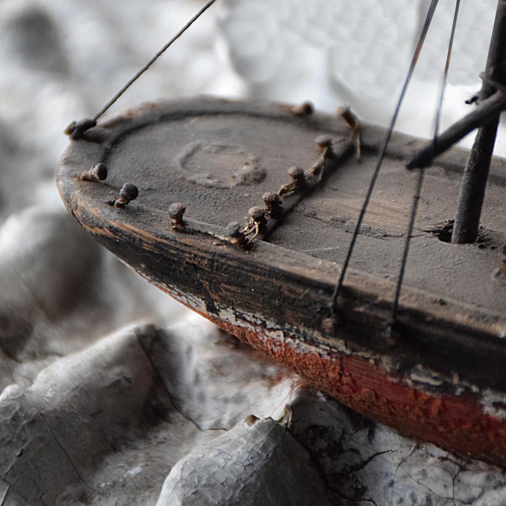 English Scratch Built Nautical Folk Art Diorama Display 2