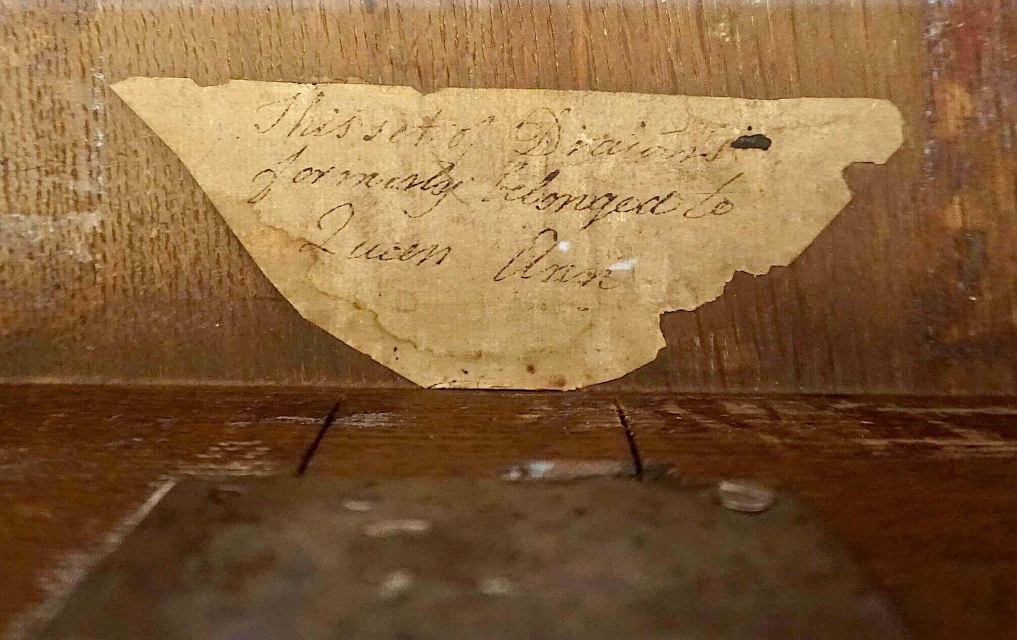 English Seaweed Marquetry Bureau Table or Desk with Royal Provenance, circa 1735 8