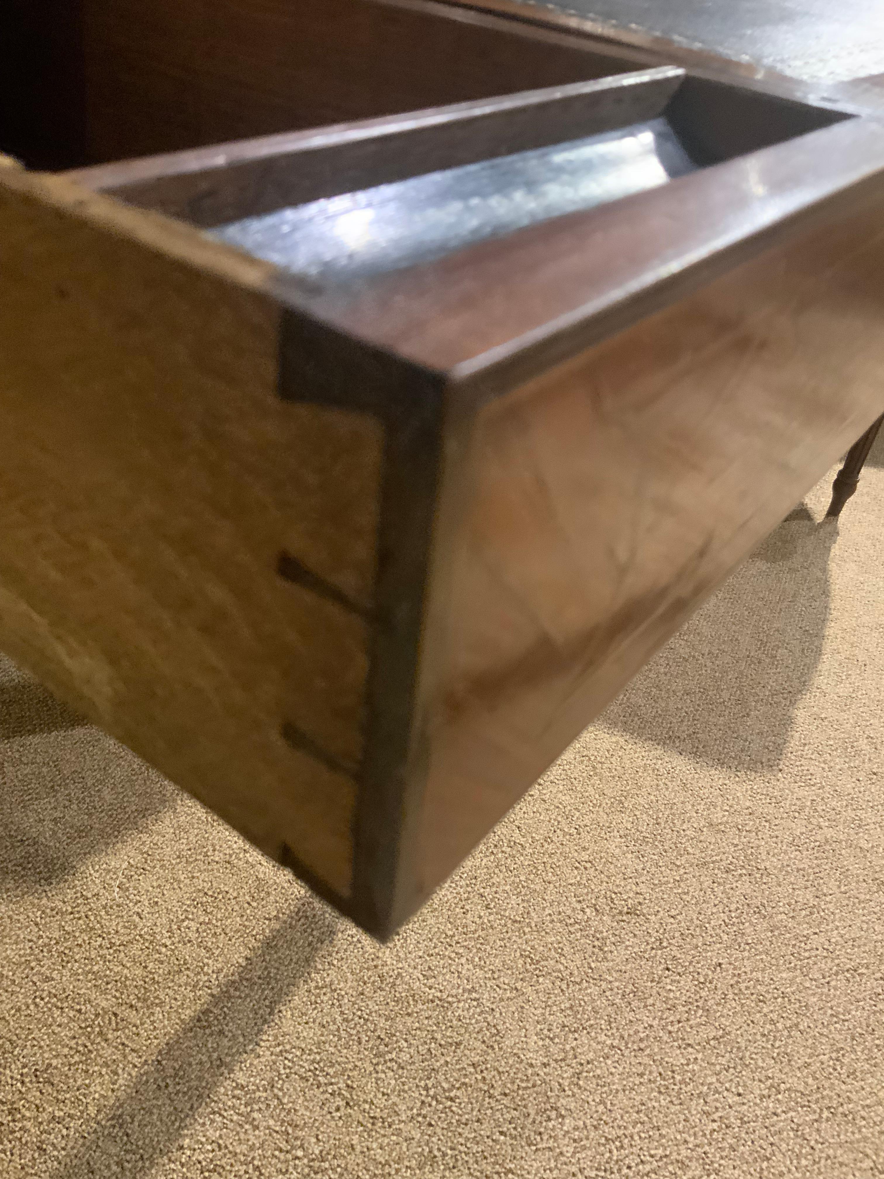 English secretary/desk 19 th c. With display For Sale 6