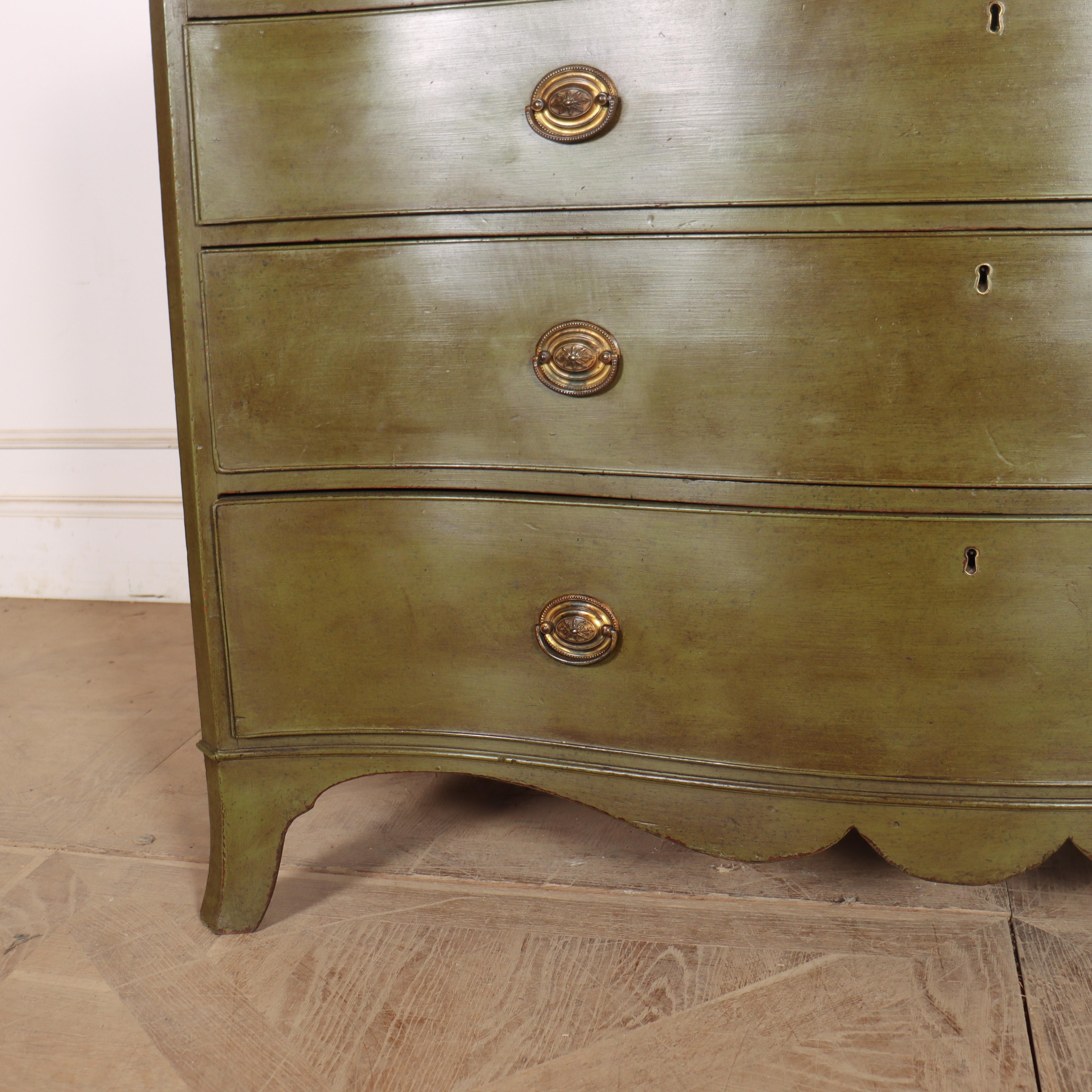 Commode inglese a serpentina In condizioni buone in vendita a Leamington Spa, Warwickshire