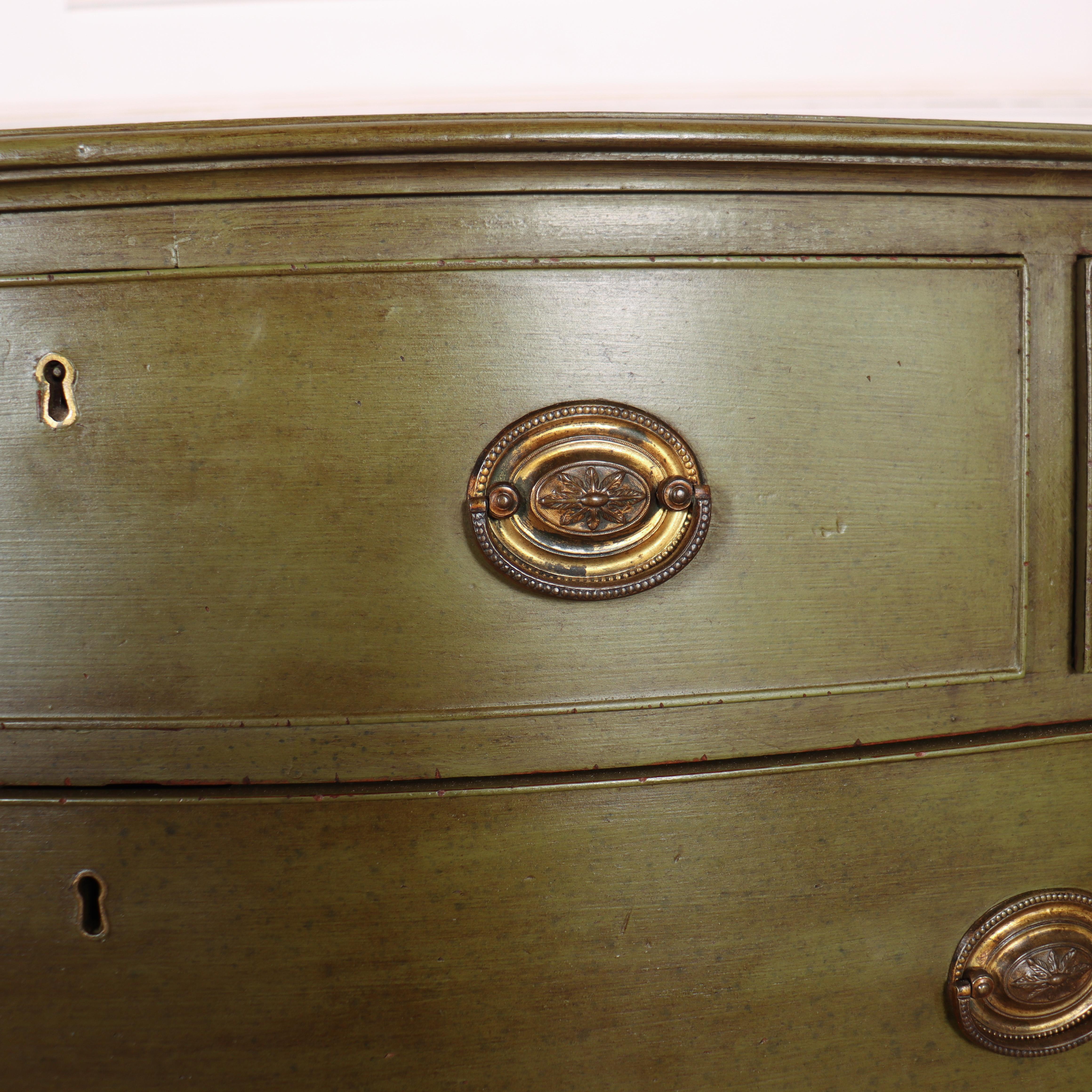 Commode inglese a serpentina in vendita 1
