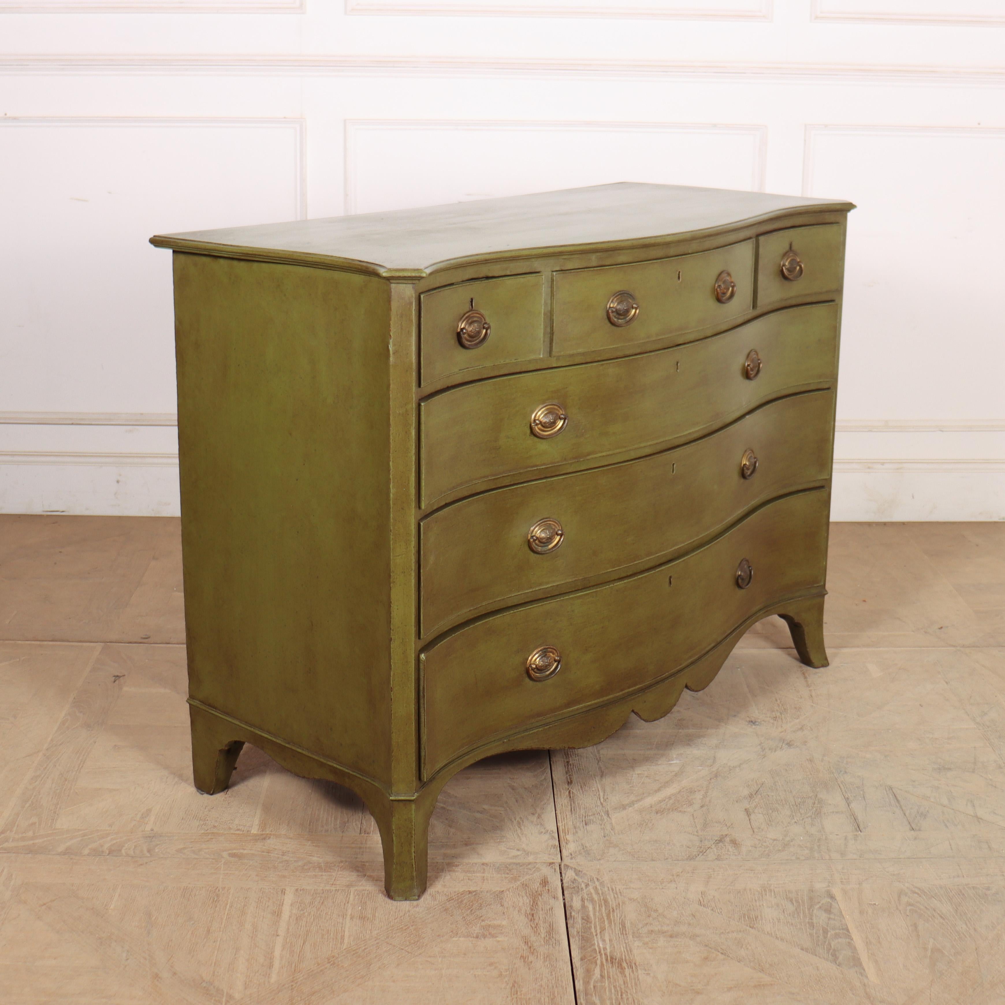 Commode inglese a serpentina in vendita 2