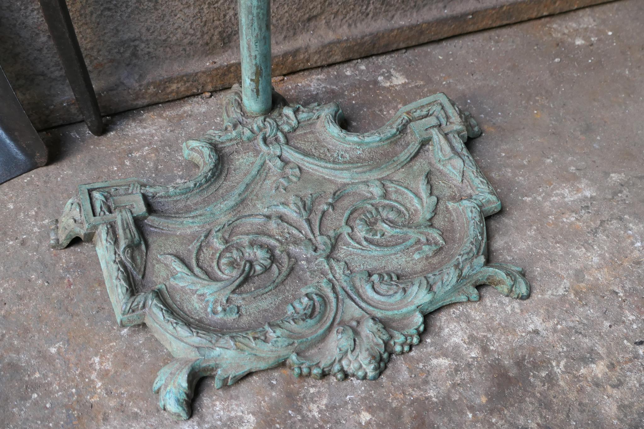 Set inglese di attrezzi per caminetto, set di accessori vittoriano, XIX secolo in vendita 4