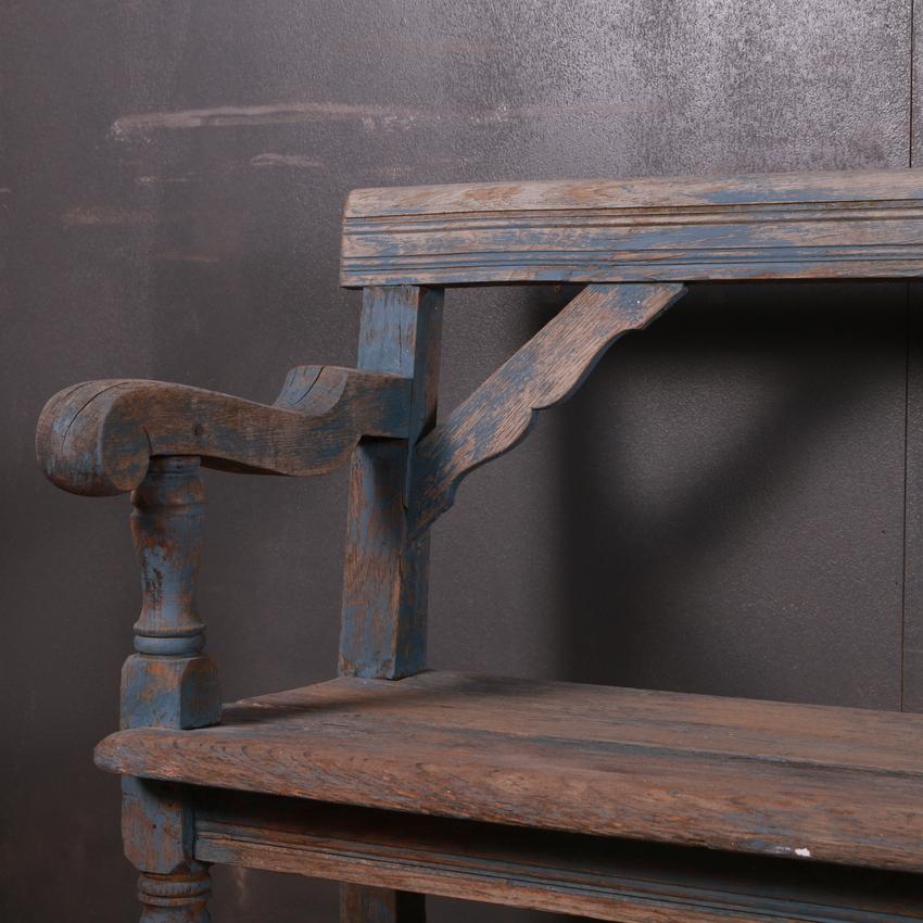 Bleached English Settle/Bench