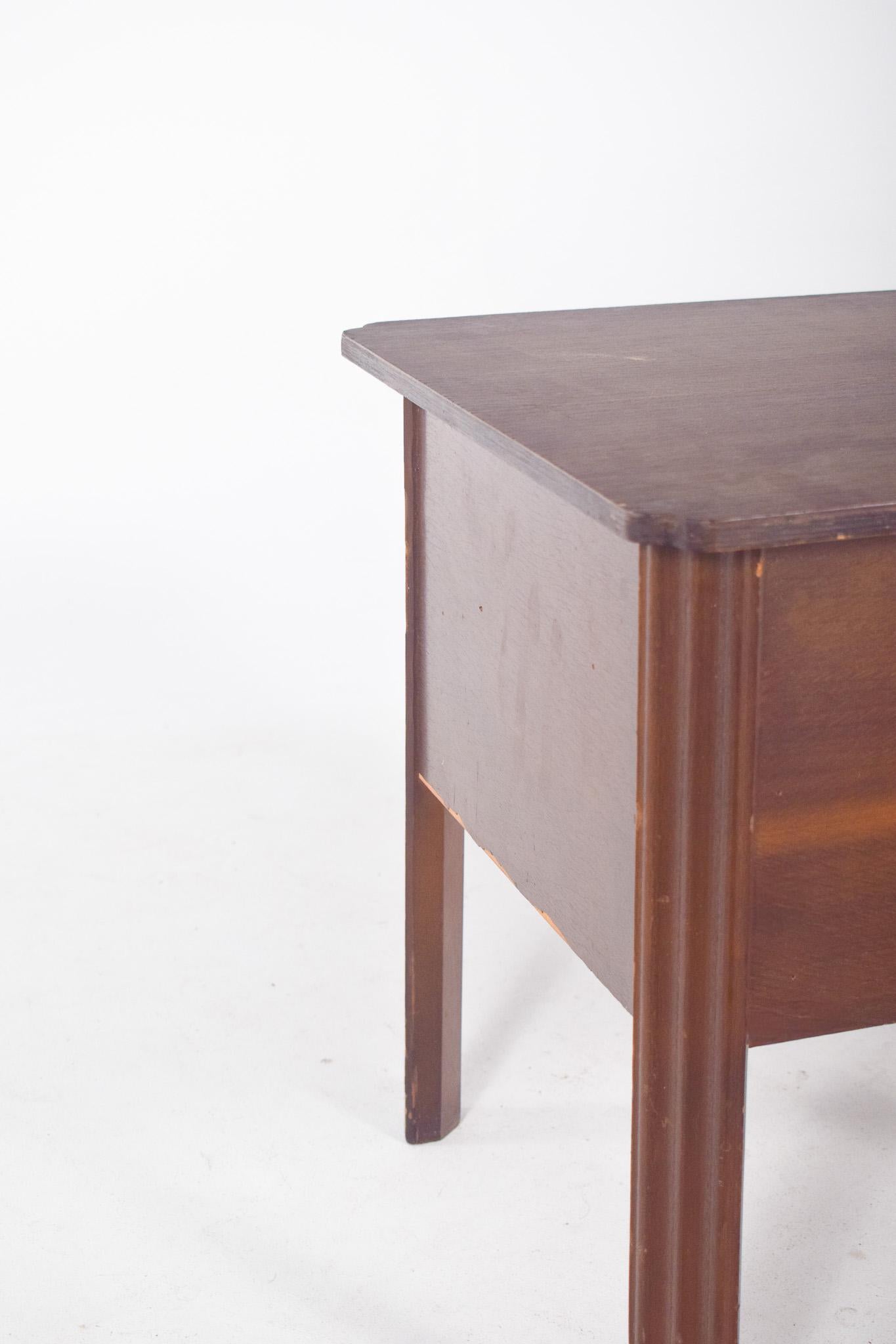 Victorien English Sewing Table in Wood en vente
