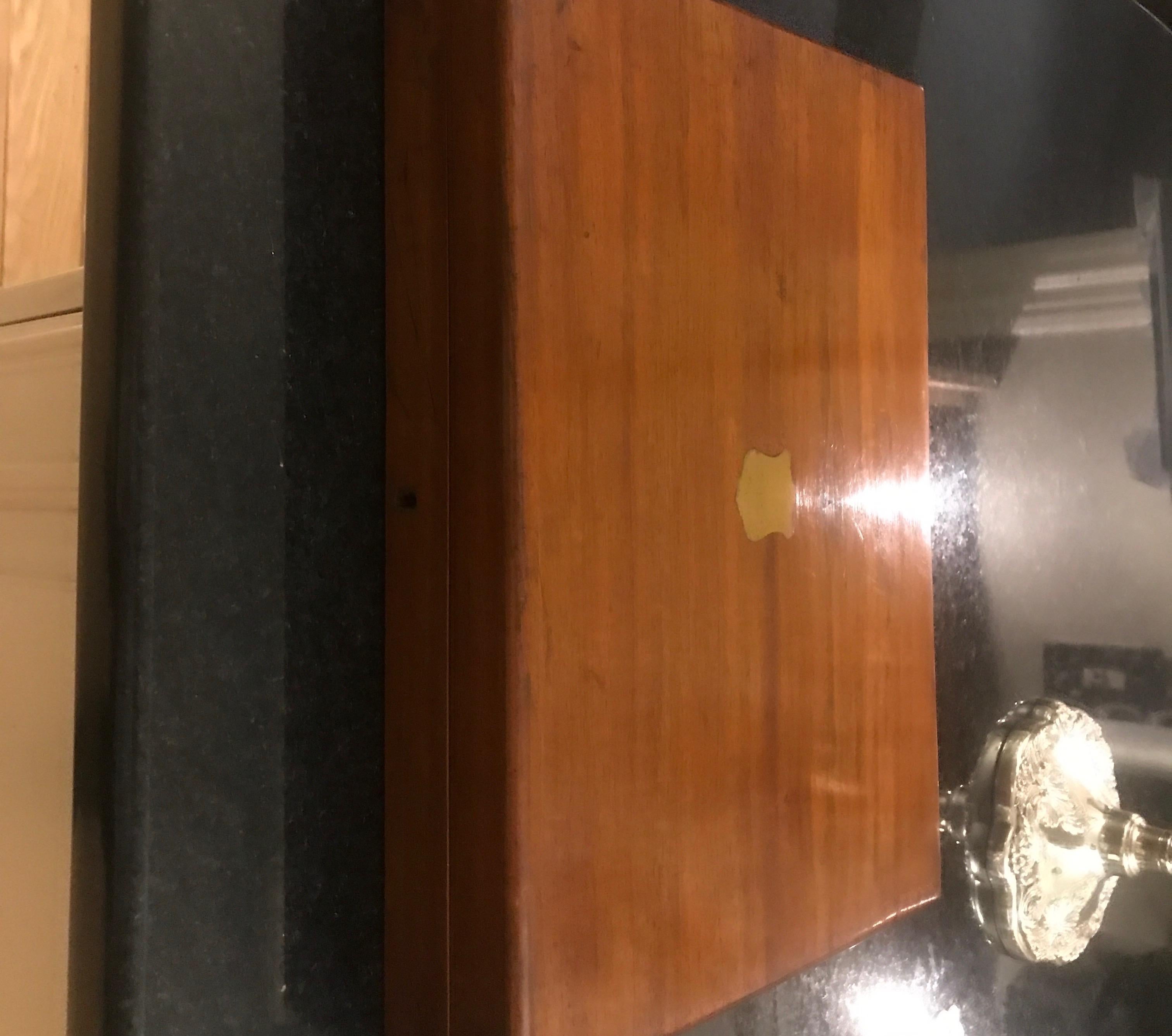 English Sheffield Fish Service for 12 in Original Mahogany Box 11