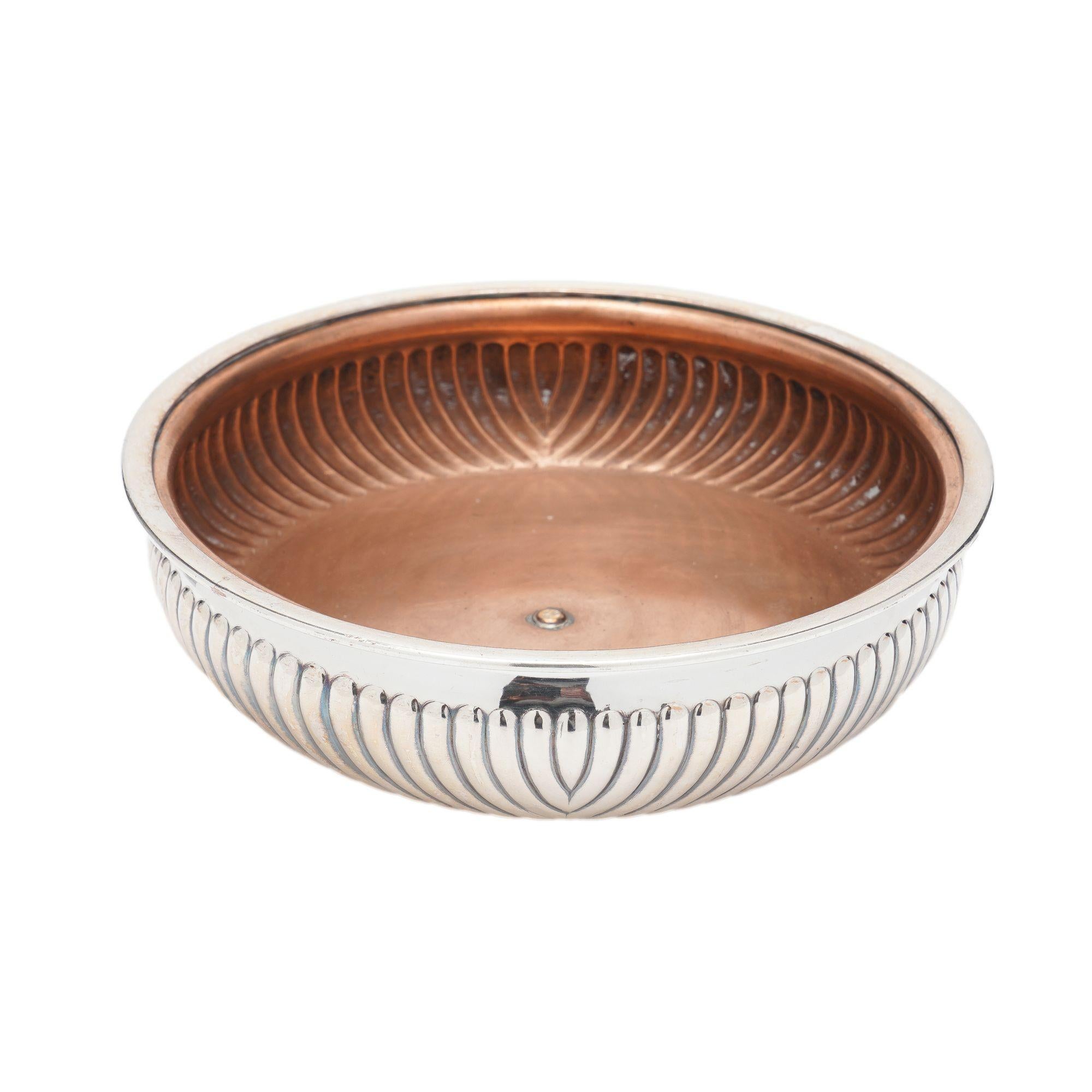 English Sheffield footed serving bowl, c. 1825 For Sale 8
