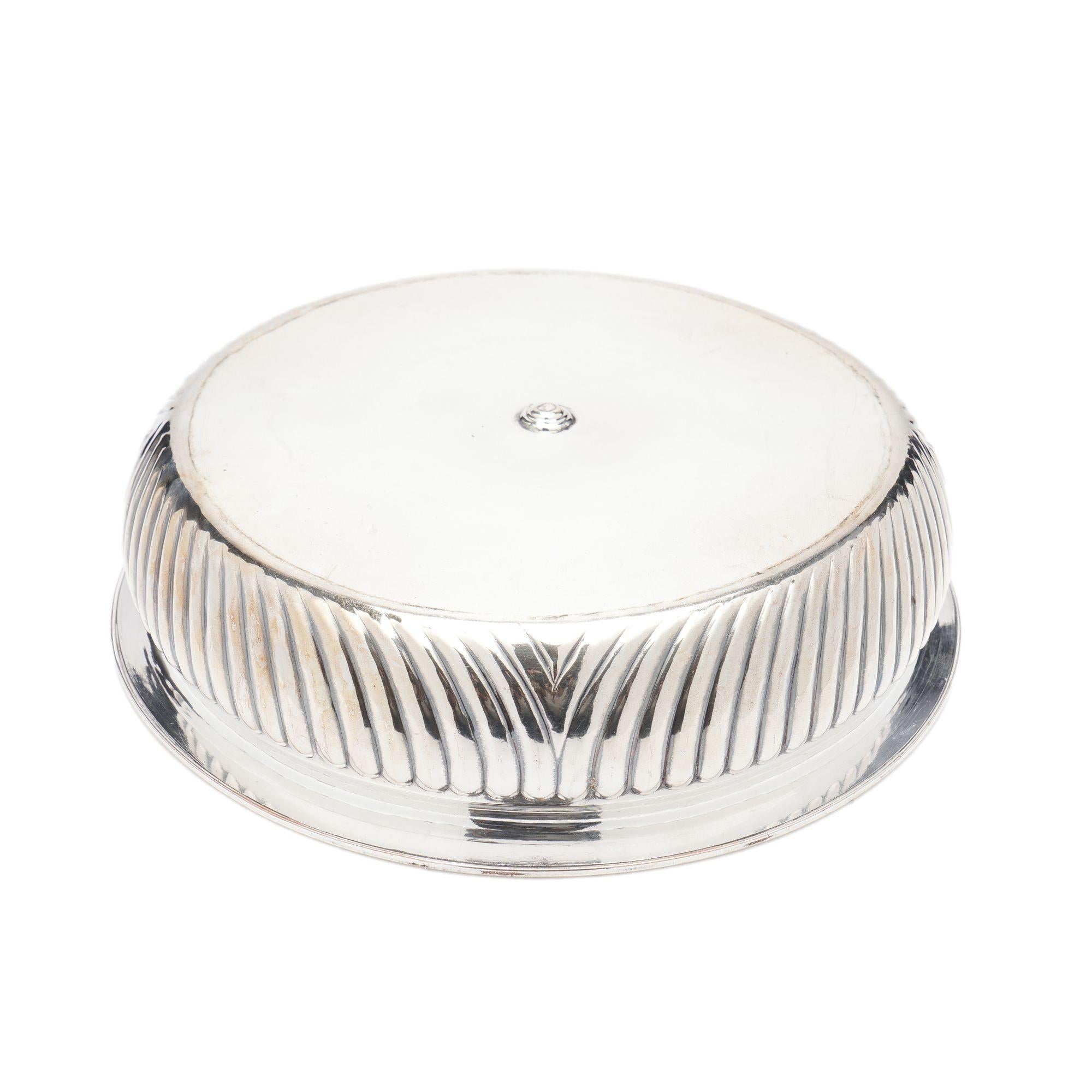 English Sheffield footed serving bowl, c. 1825 For Sale 11
