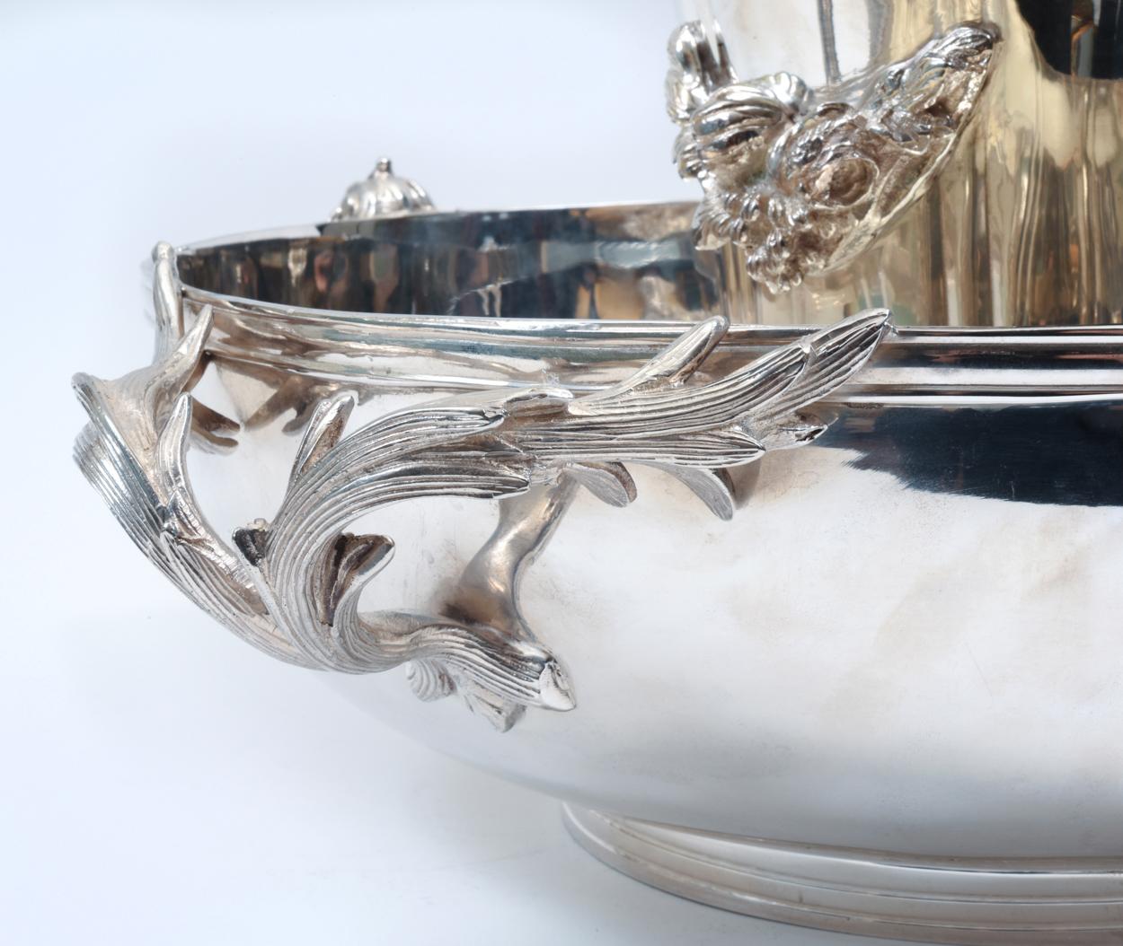 English Sheffield Silver Plate Champagne Cooler or Ice Bucket For Sale 5
