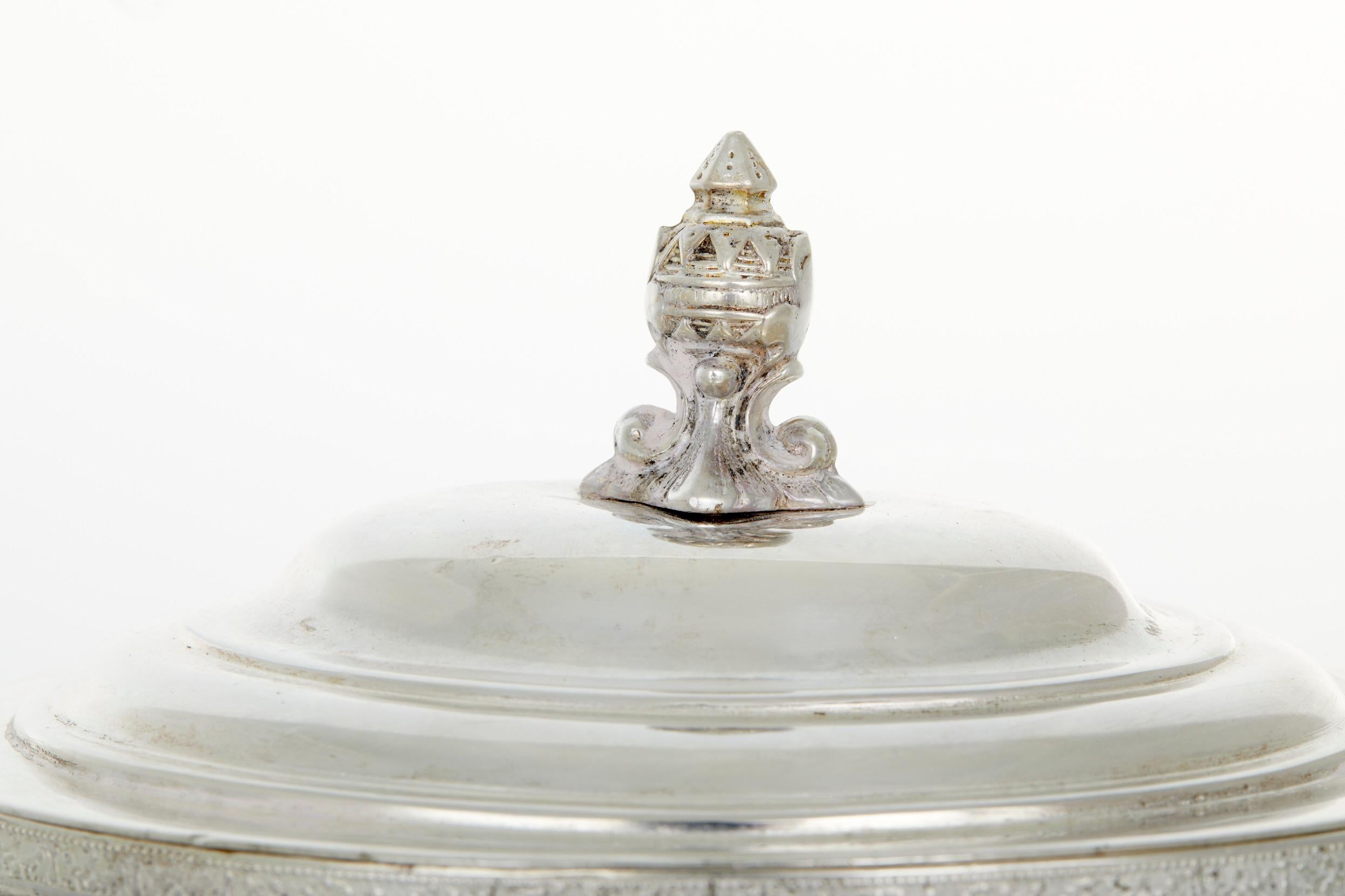 Cuchara de té inglesa Sheffield plateada Hecho a mano en venta