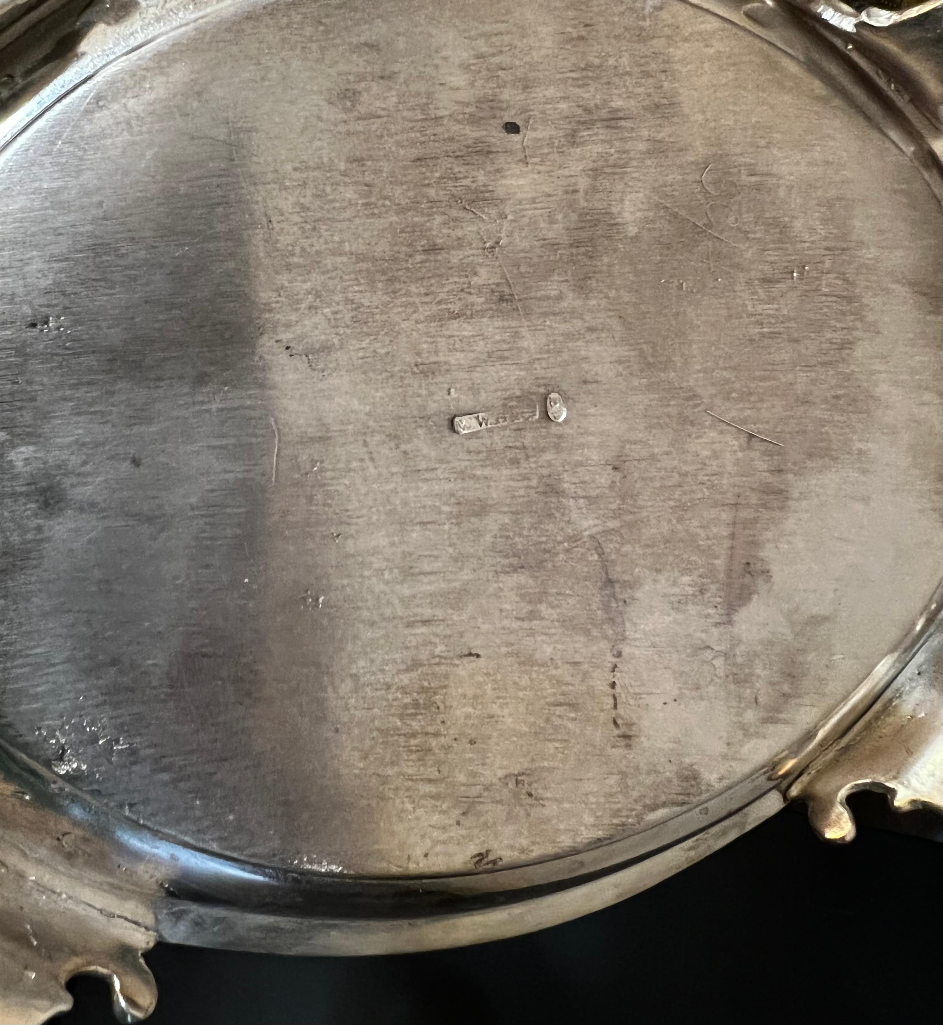 Cuchara de té inglesa Sheffield plateada en venta 1