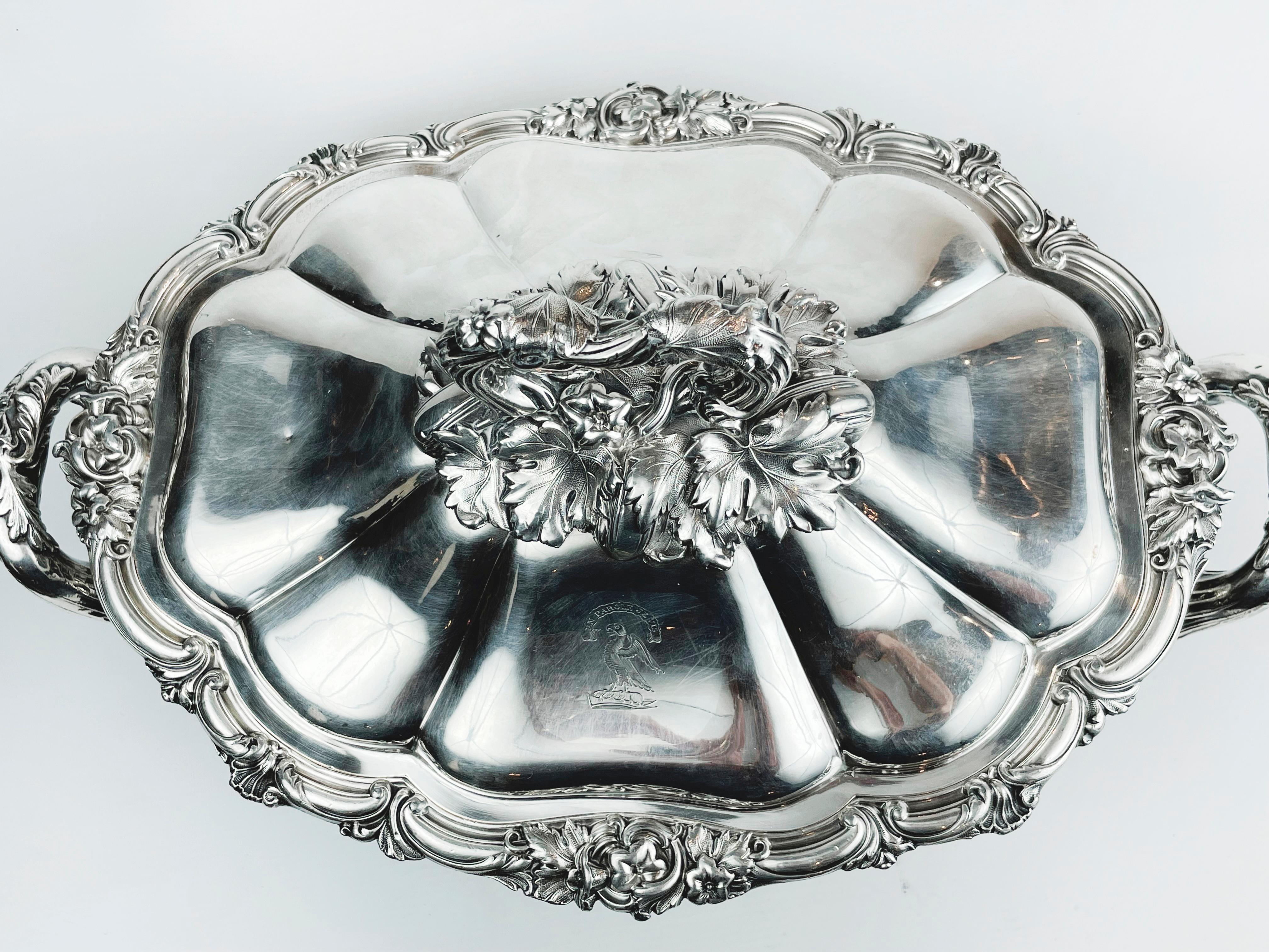 Sopera inglesa Sheffield recubierta de plata en Bueno estado para la venta en Autonomous City Buenos Aires, CABA