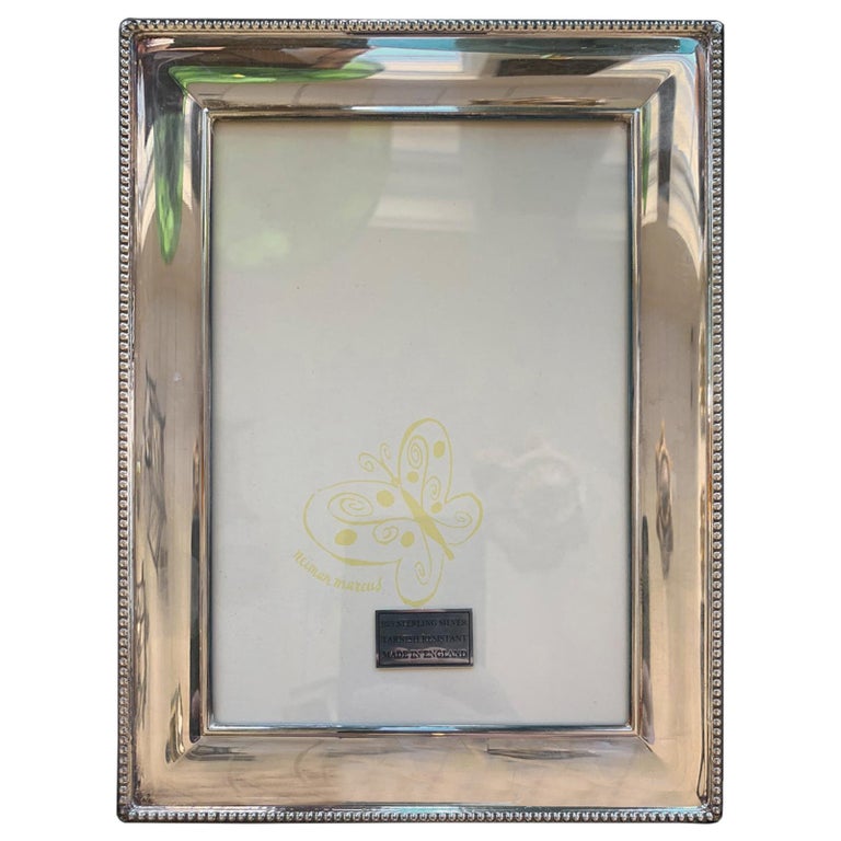 English Sheffield Silver Plated Picture Frame, Marked RC Silver, circa