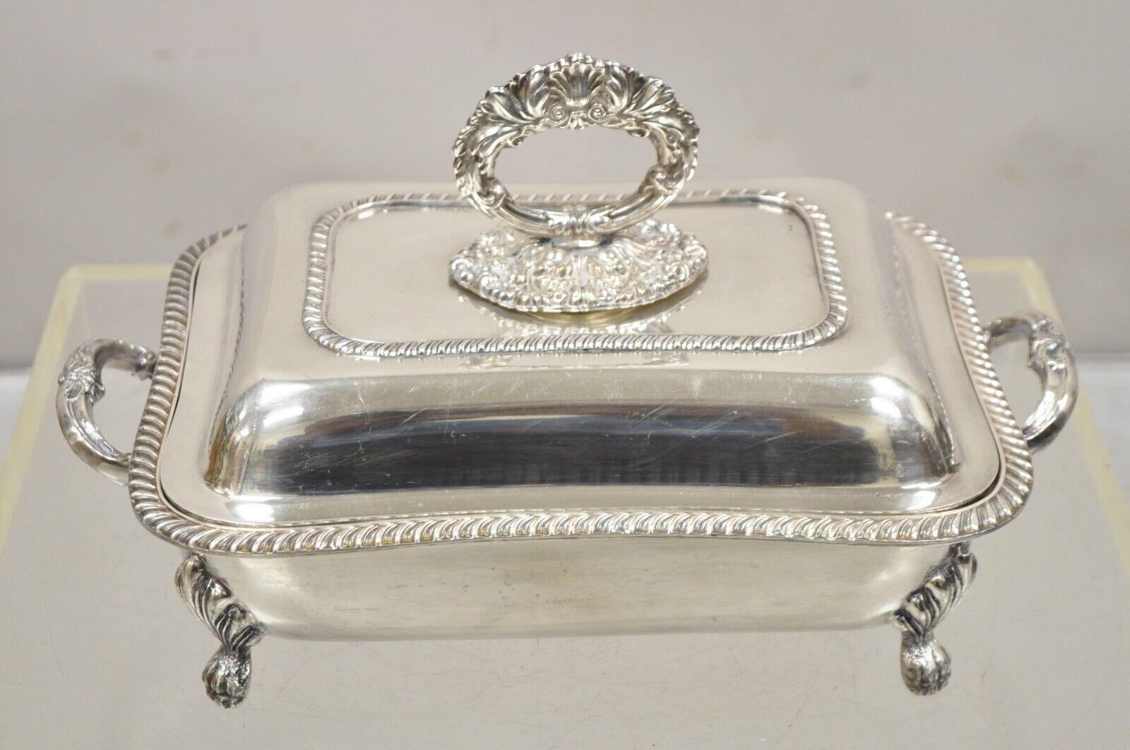 English Sheffield Victorian Silver Plated Lidded Food Warmer Serving Platter For Sale 8