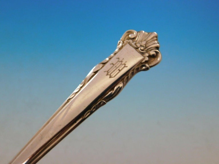 English Shell by Lunt Sterling Silver Flatware Set Service 84 Pcs M ...