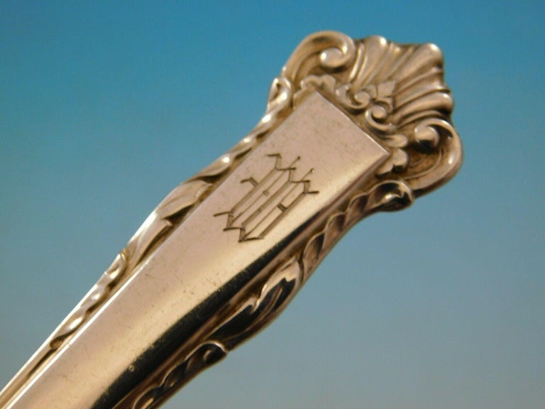 English Shell by Lunt Sterling Silver Flatware Set Service 84 Pcs M ...