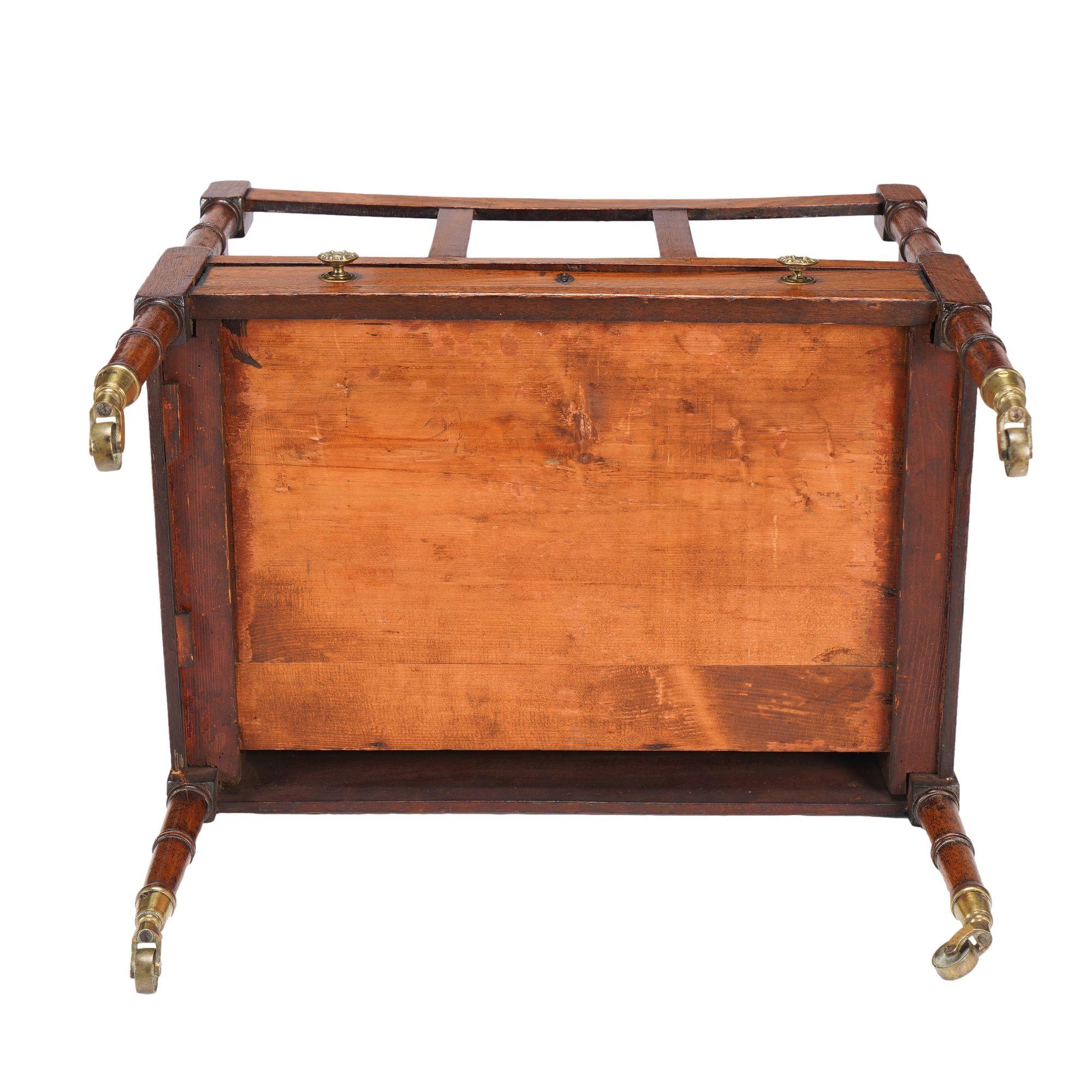 English Sheraton Mahogany Canterbury, c. 1800-20 6
