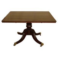English Sheraton Tilt Top Breakfast Table