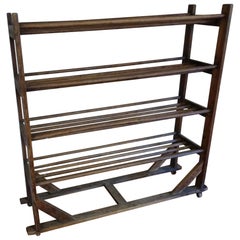 Antique English Shoe Trolley