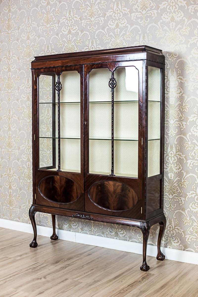 Neoclassical Revival English Showcase from the 19th Century