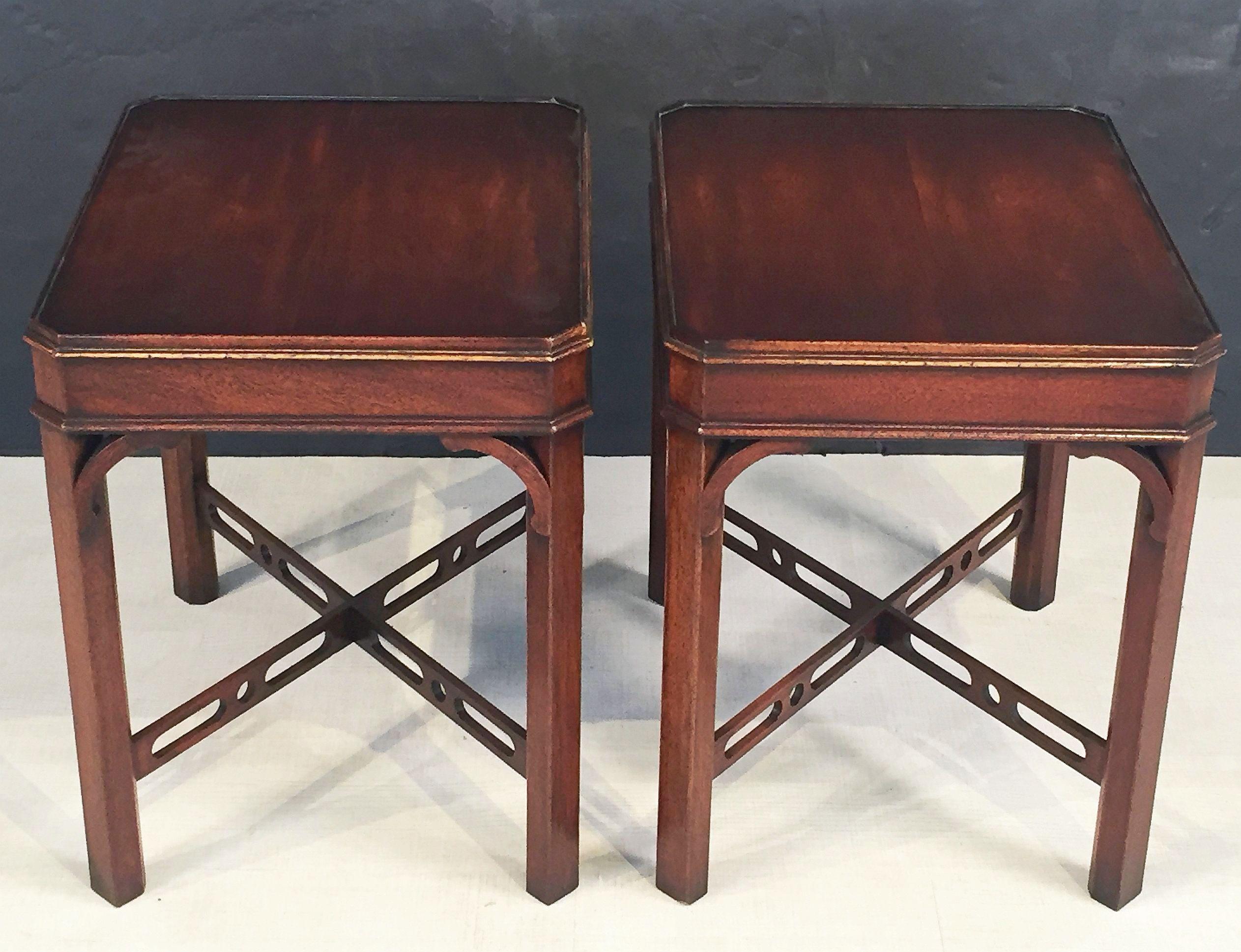 English Side or End Tables of Mahogany 'Individually Priced' 8