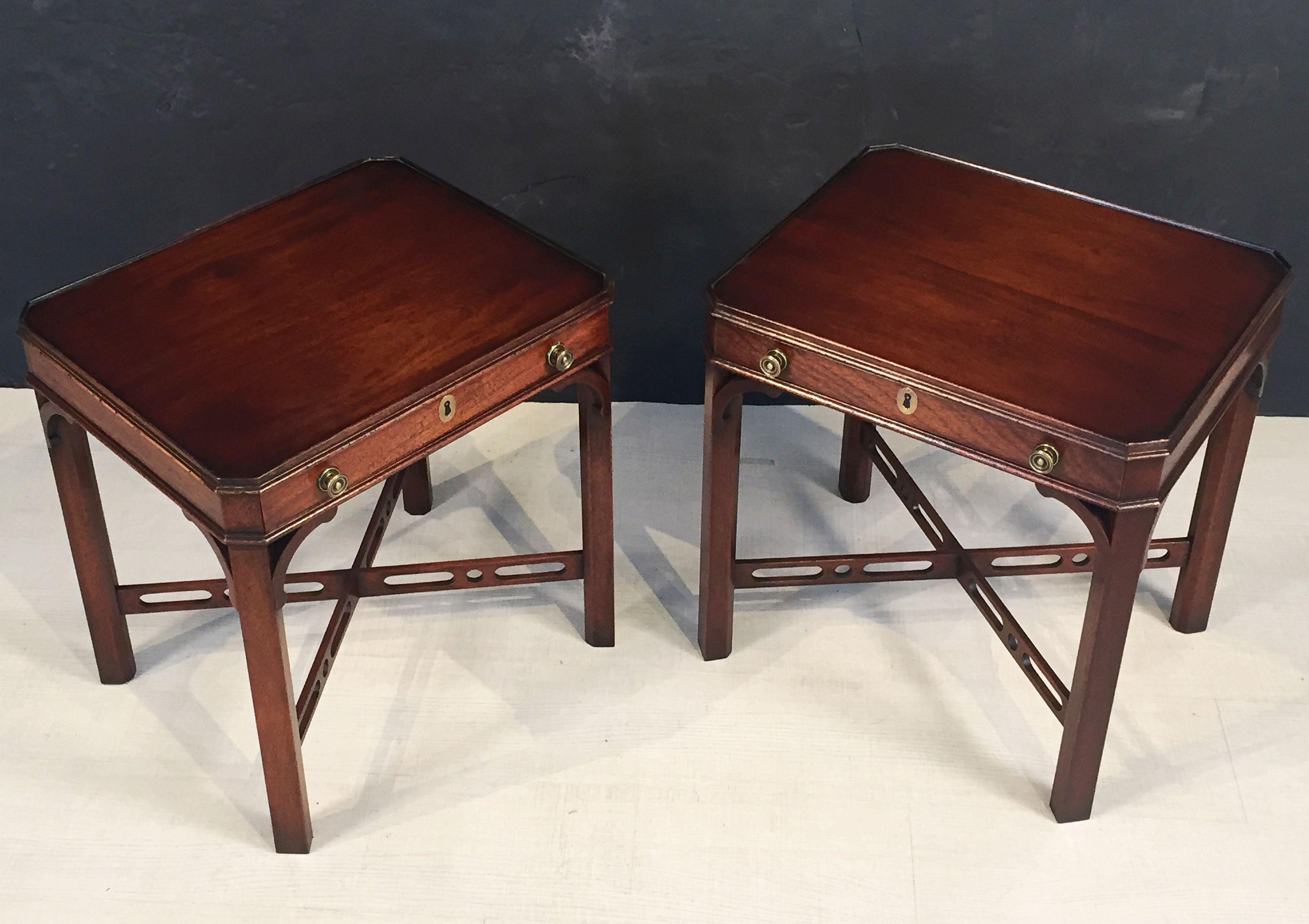 20th Century English Side or End Tables of Mahogany 'Individually Priced'