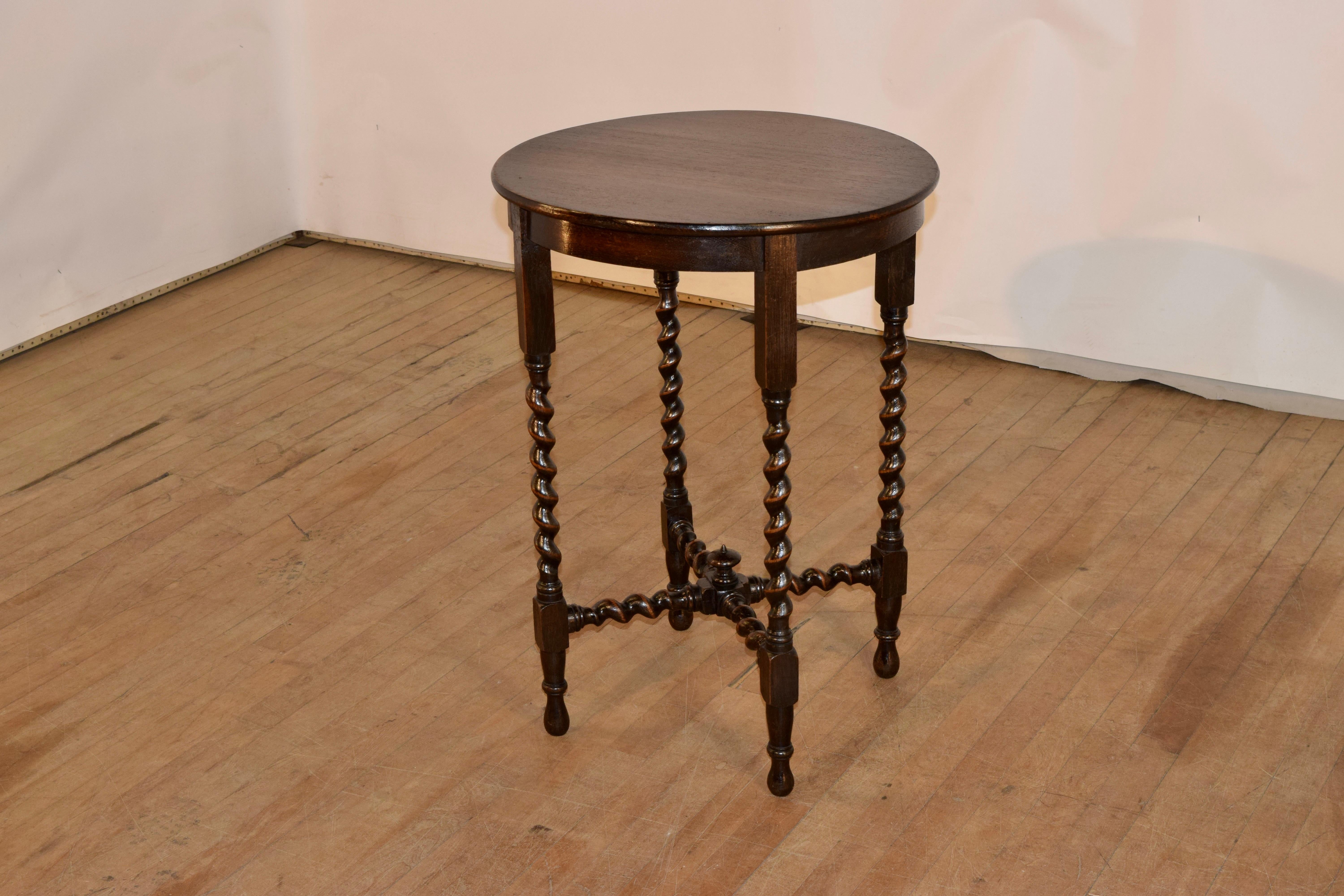 Early 20th Century English Side Table, c. 1900