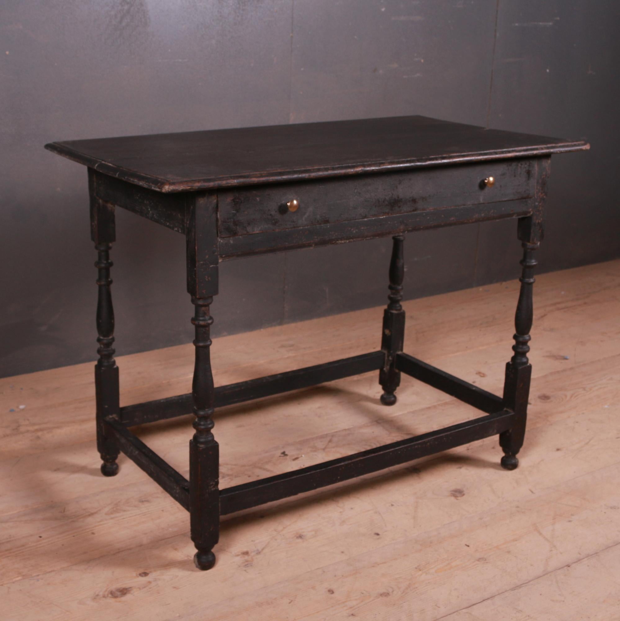 George III English Side Table/Lamp Table