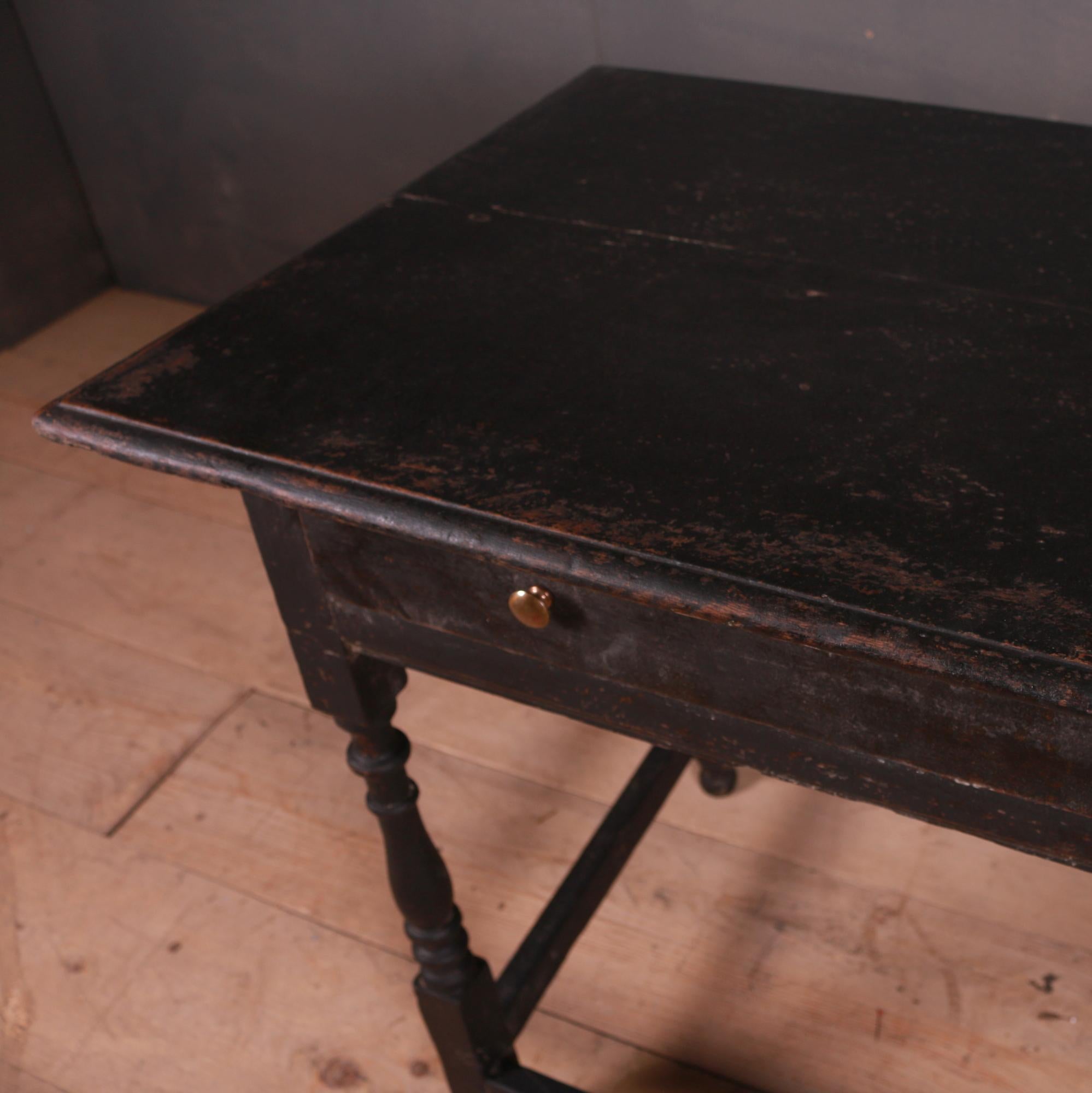 Oak English Side Table/Lamp Table