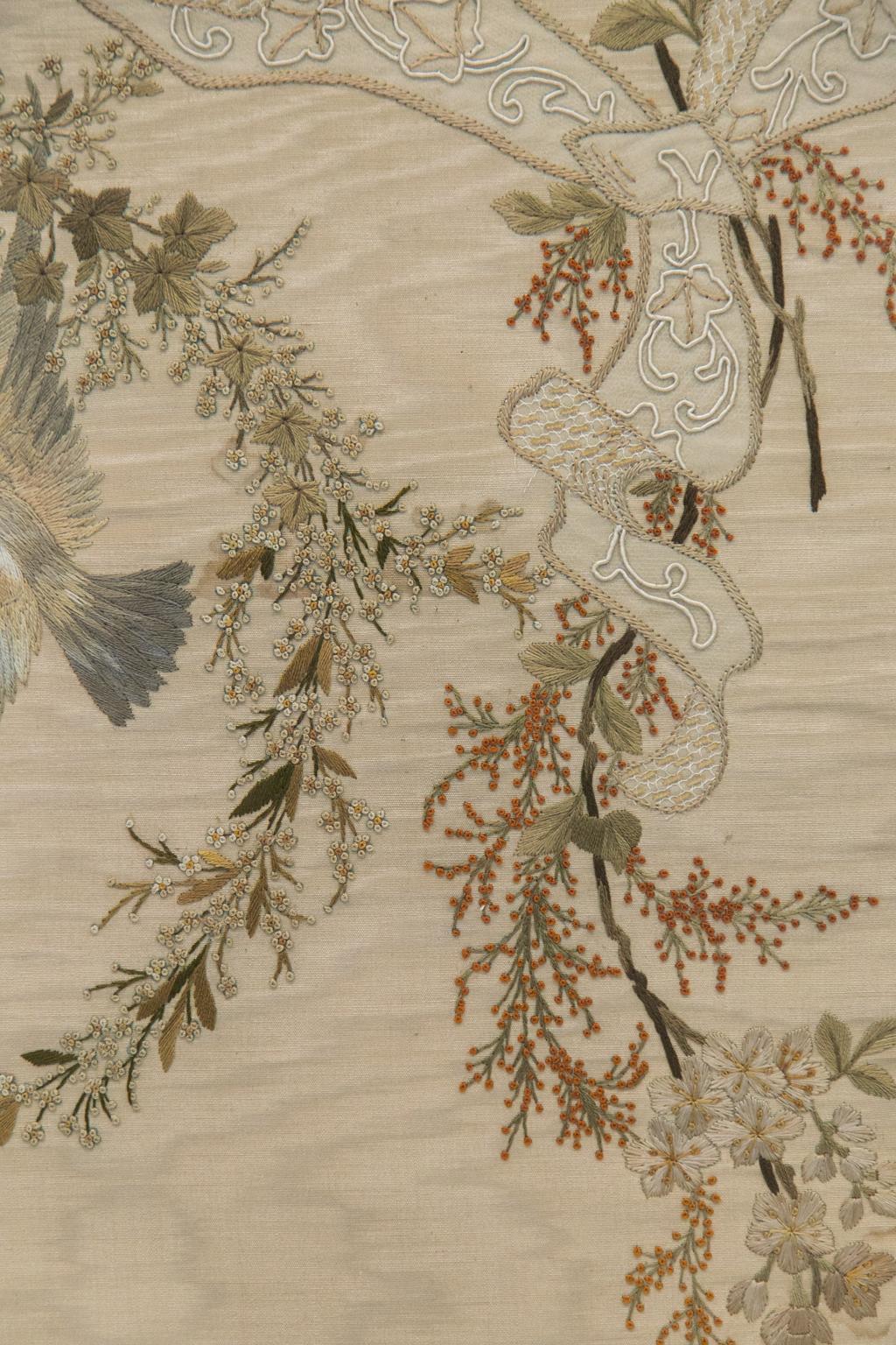 Needlework English Silk Embroidery