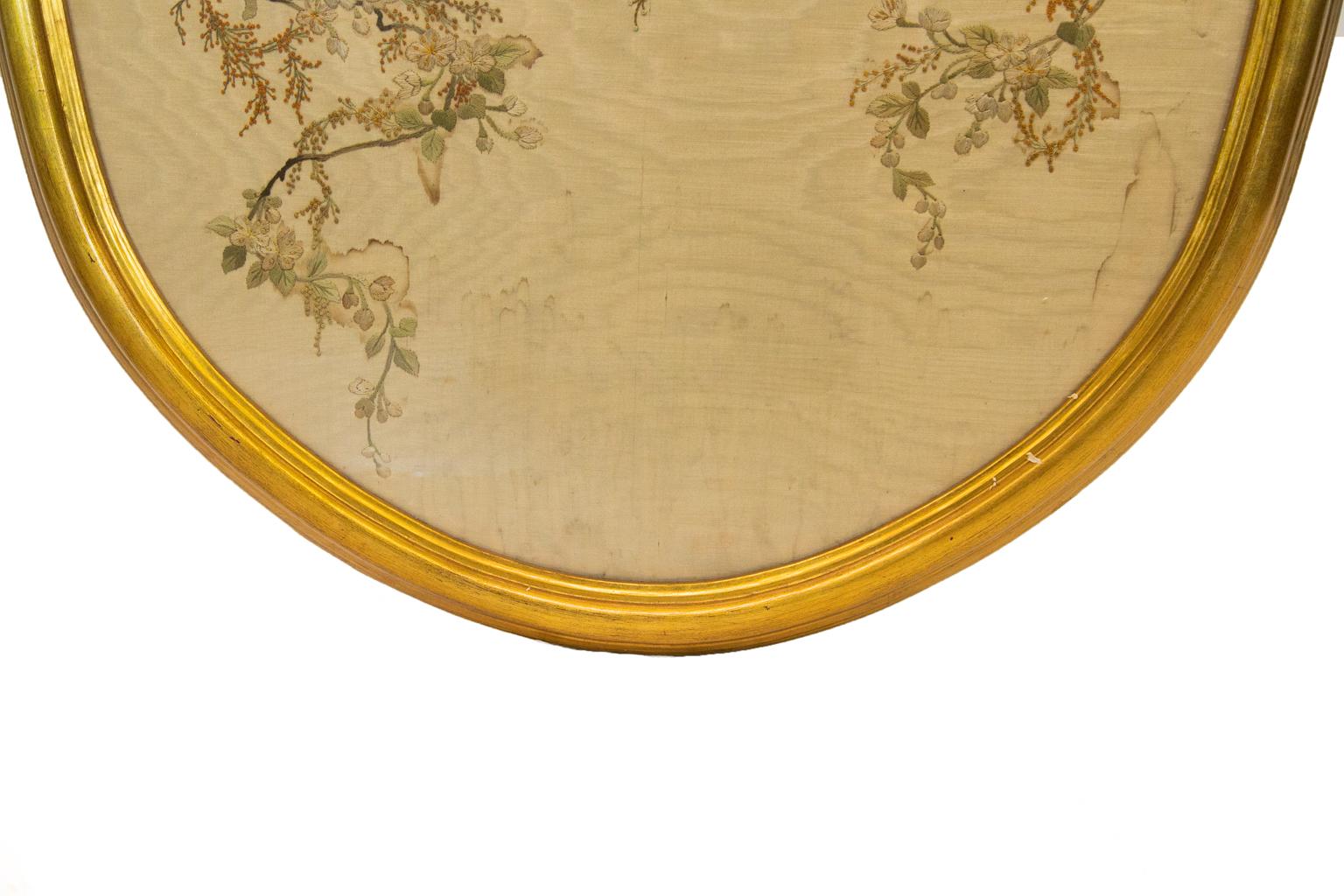 Wood English Silk Embroidery
