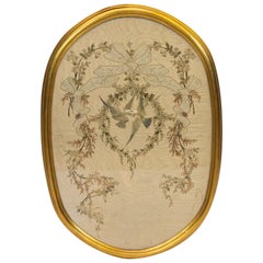 Antique English Silk Embroidery