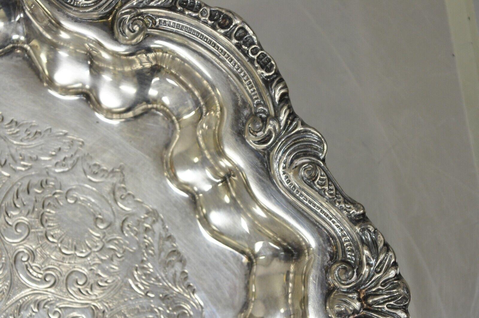 scalloped tray