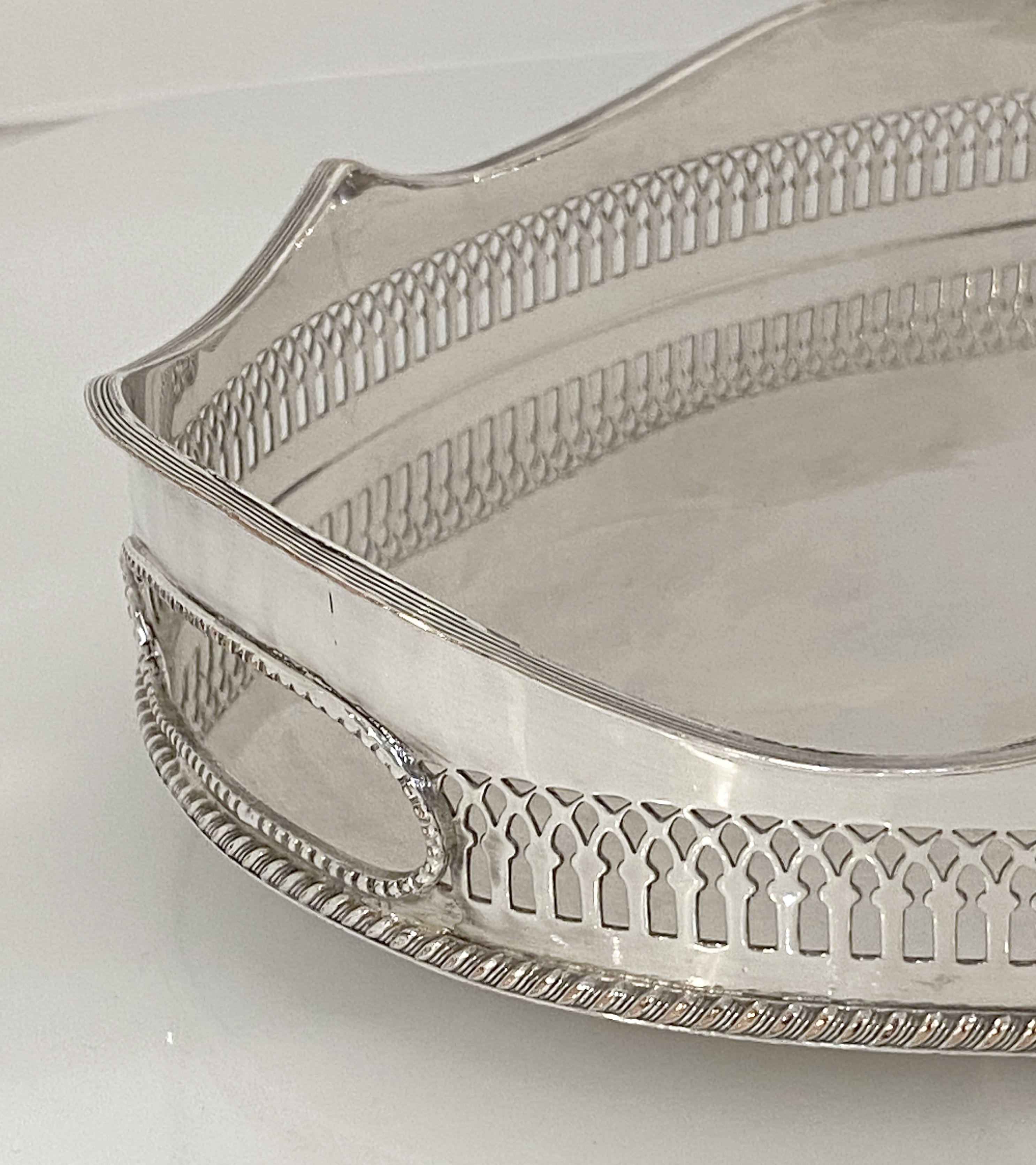 cavalier silver plated tray