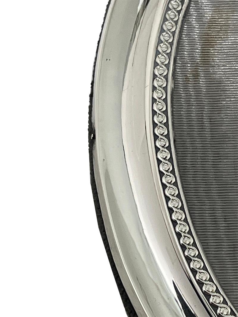 20th Century English silver picture frame attributed to Henry Matthews, 1922 For Sale