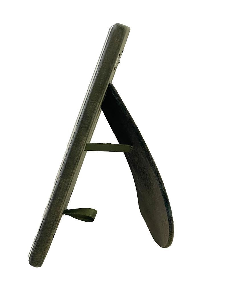 Cornice d'argento inglese di P & A. Panton, 1985 in vendita 2