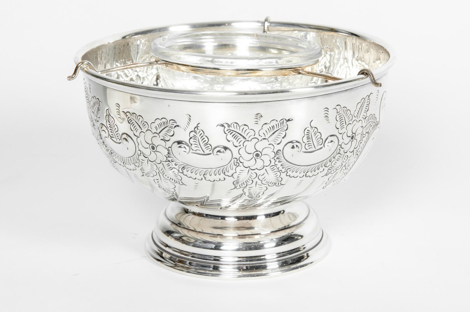 silver dish set