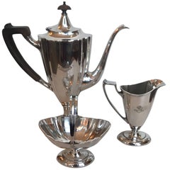 English Silver Plate Coffee Service