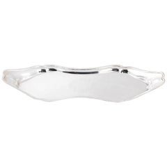 English Silver Plate Pen Tray