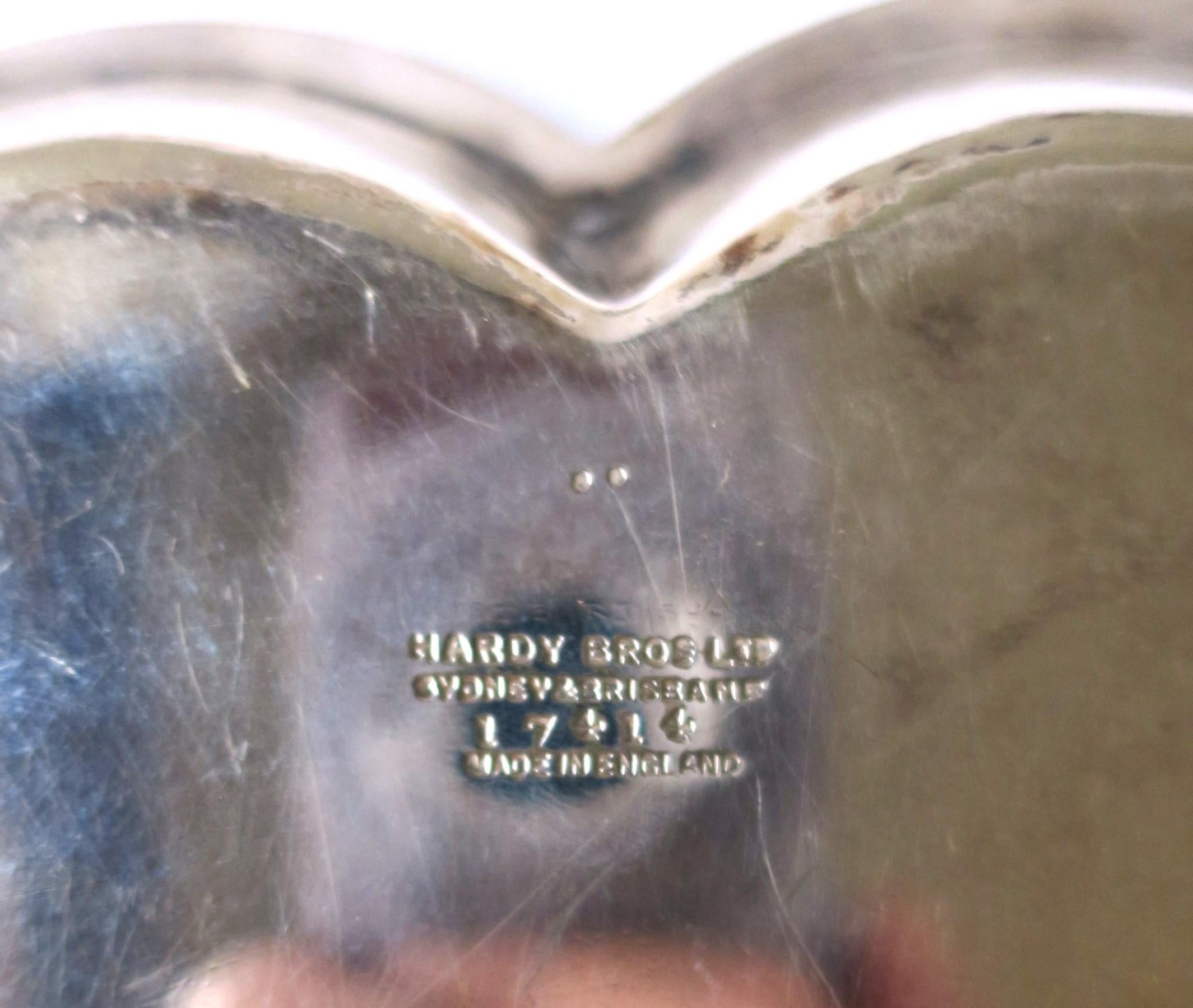 Crumb Pan & Whisk English Silver-Plate de Hardy Bros Sidney & Brisbane  en vente 5