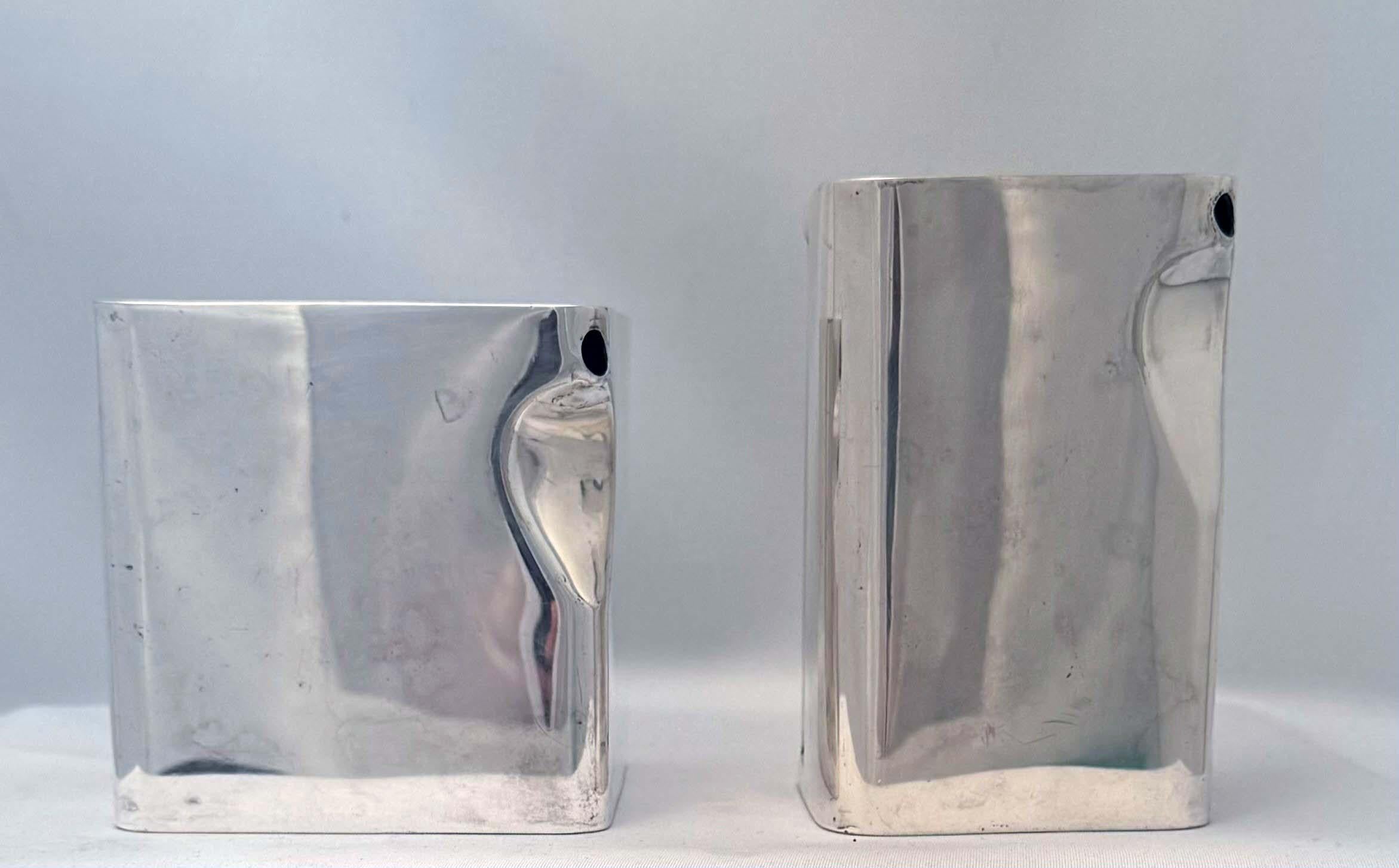 English Silver Plate “The Cube Tea Set” by Robert Johnson 9