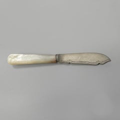 Englische versilberte und Bakelit-Messer von Mappin und Weeb, 1950er Jahre