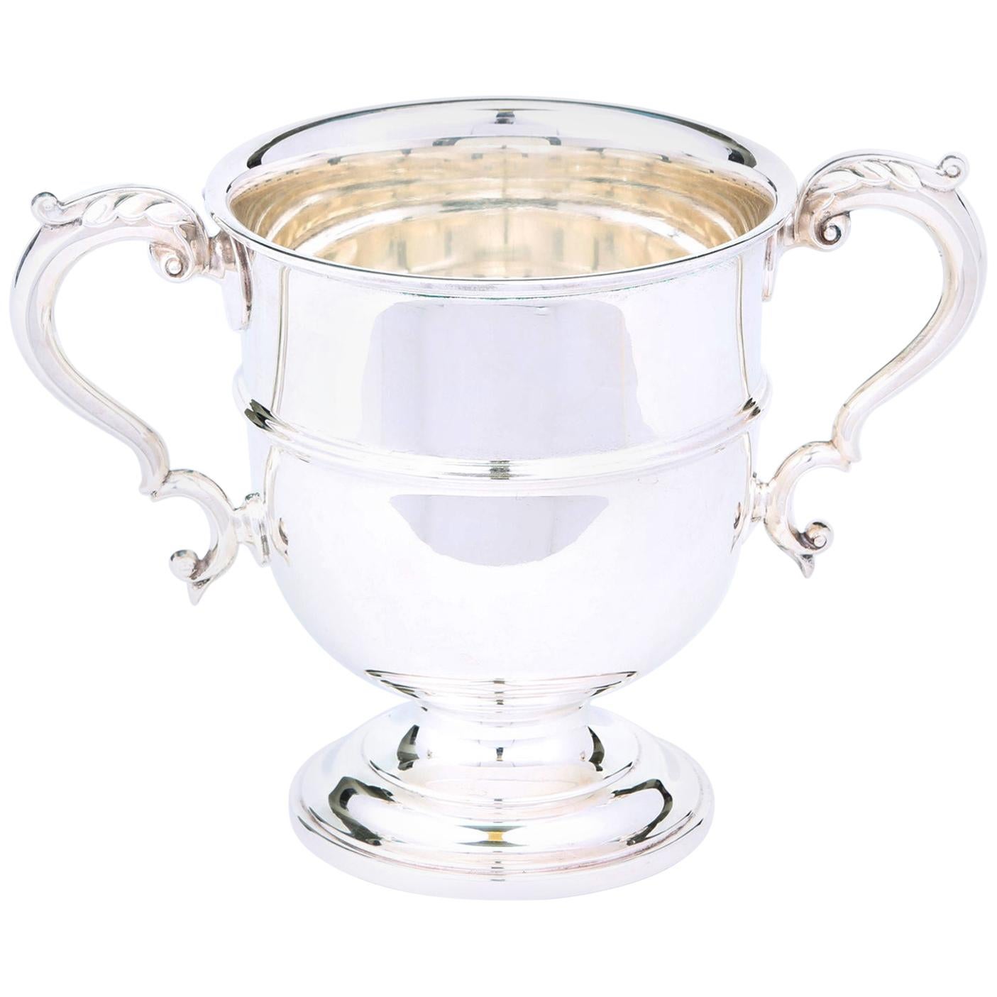 English Silver Plated Barware / Tableware Ice Bucket For Sale