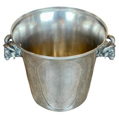 English Silver-Plated Ice Bucket
